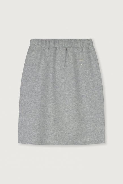 Midi Skirt Grey Melange