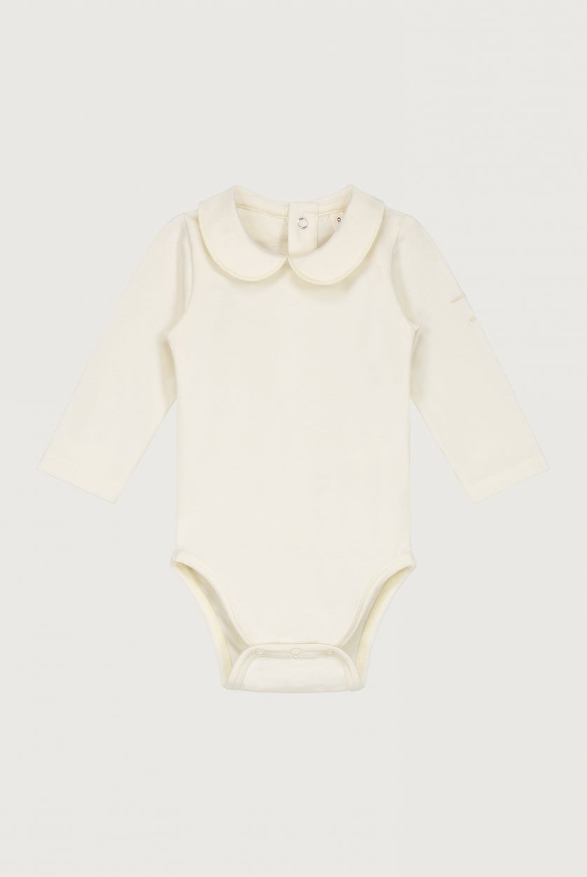 Baby Collar Onesie | Cream