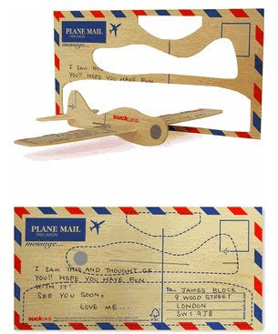 POSTCARD AEROPLANE