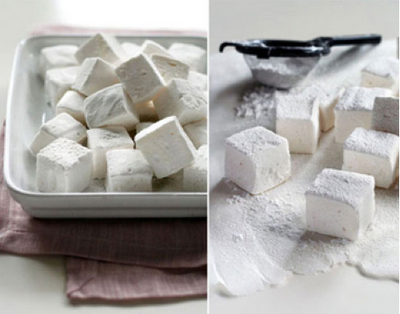 HOMEMADE MARSHMALLOWS