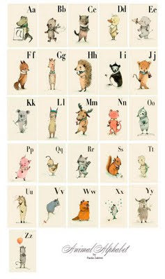 ANIMAL ALPHABET