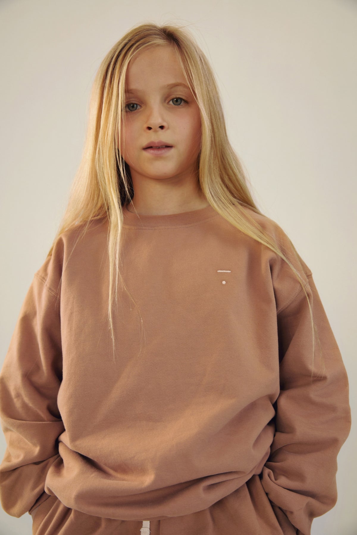 Dropped Shoulder Sweater | Biscuit