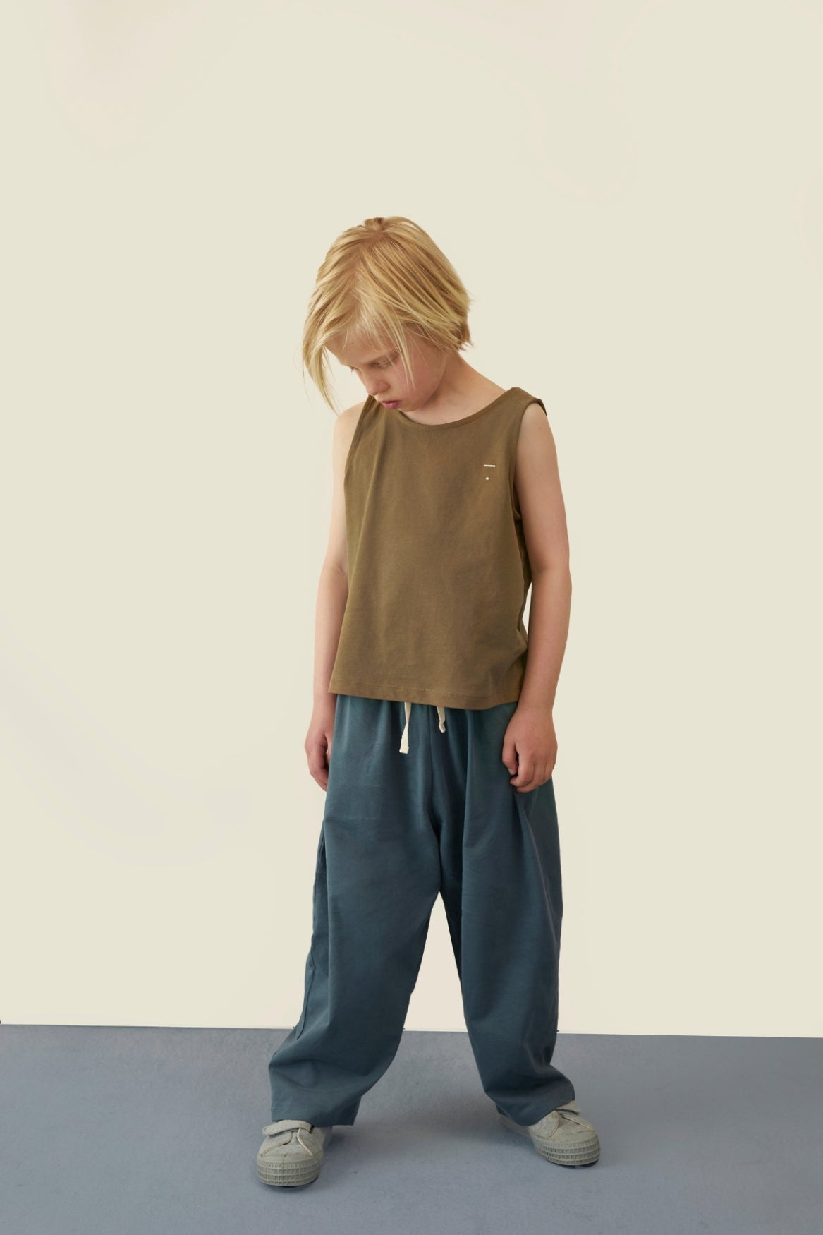 Relaxte Broek | Blue Gray