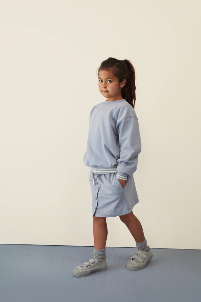 Dropped Shoulder Sweater | Stone Gray