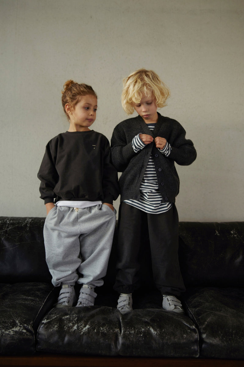 Dropped Shoulder Sweater | Nearly Black