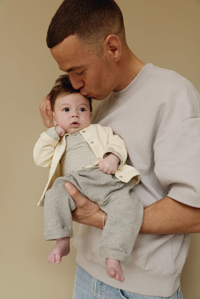 Baby Raglan Cardigan | Cream