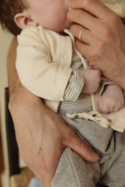 Baby Raglan Cardigan | Cream