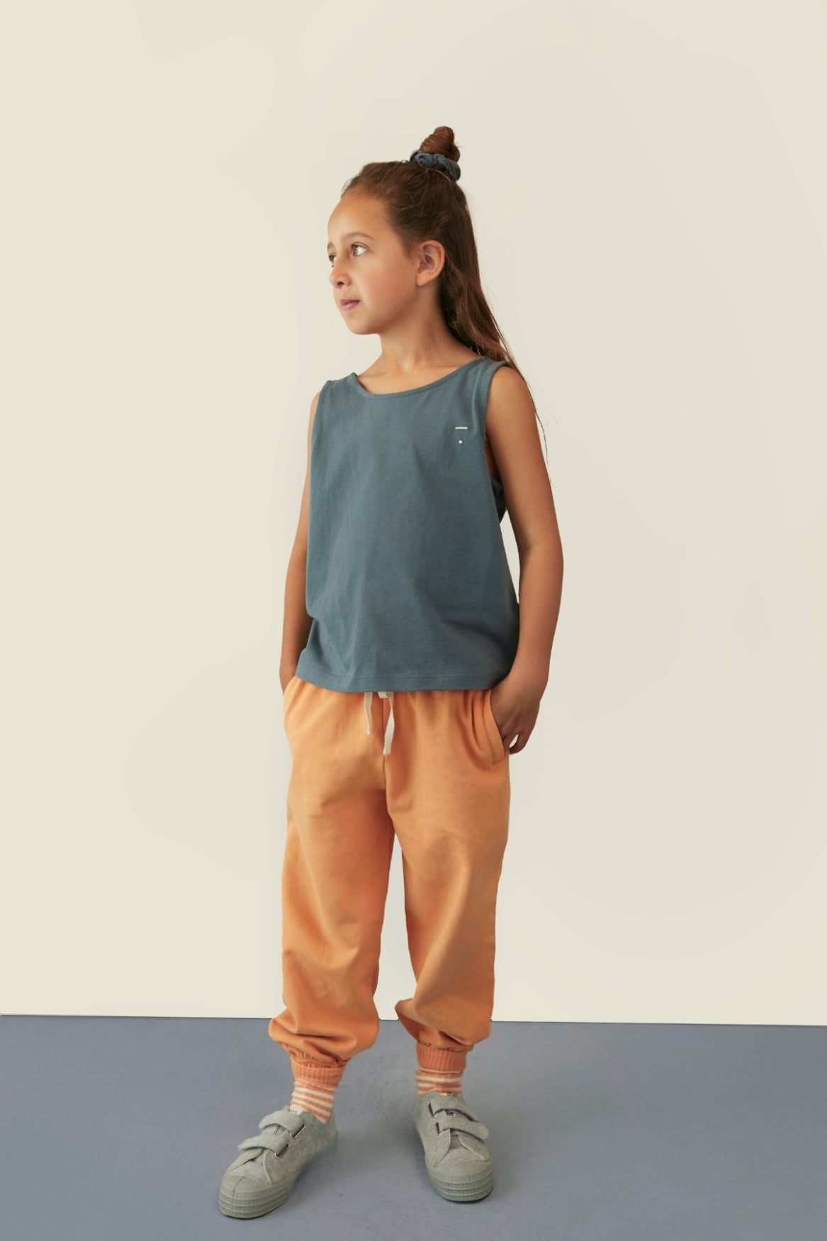 Geribde Sokken 2-Pack | Melon - Cream