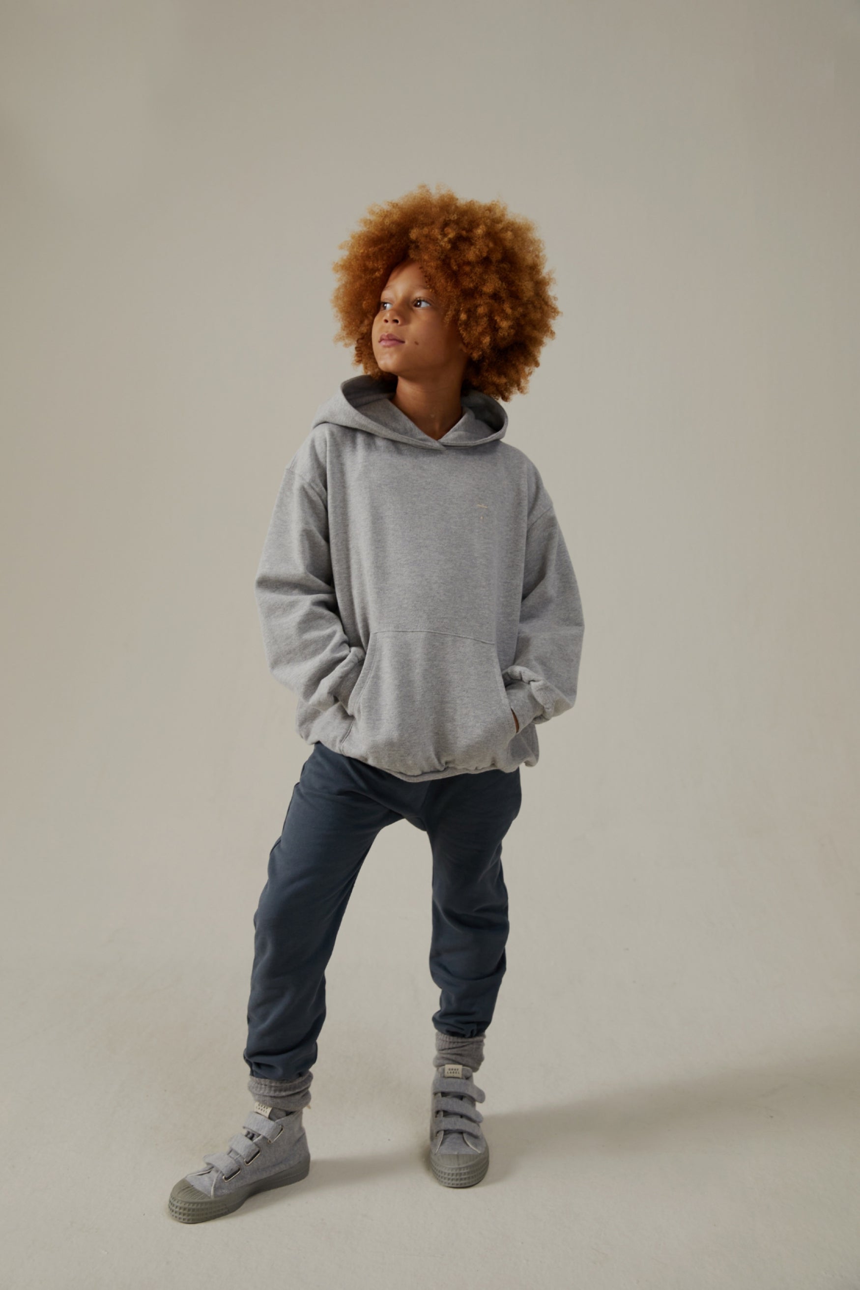 Hoodie | Grey Melange