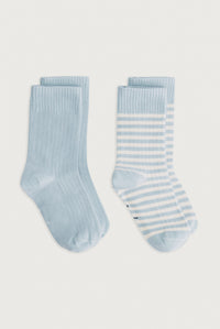 Rippsocken im 2er-Pack
