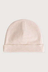 Baby Mütze | Faded Pink - Cream 