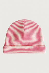 Baby Beanie | Cherry - Cream