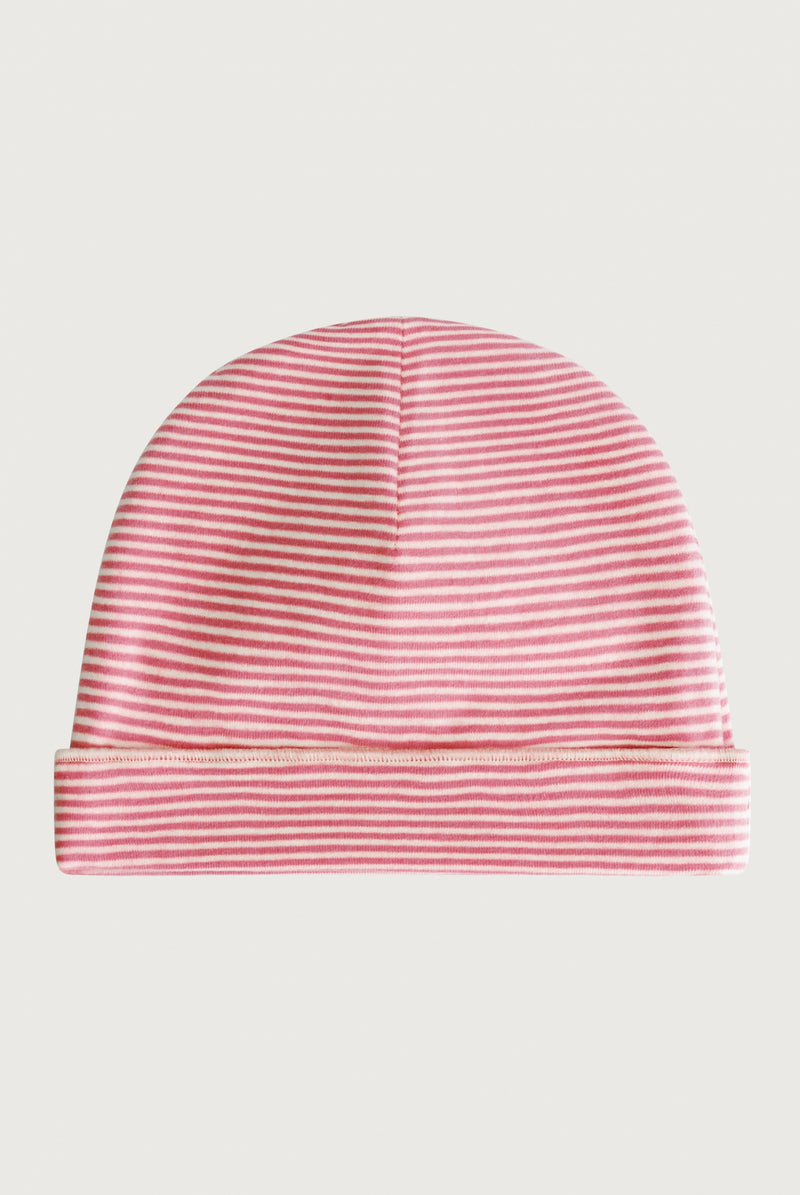 Baby Beanie | Cherry - Cream