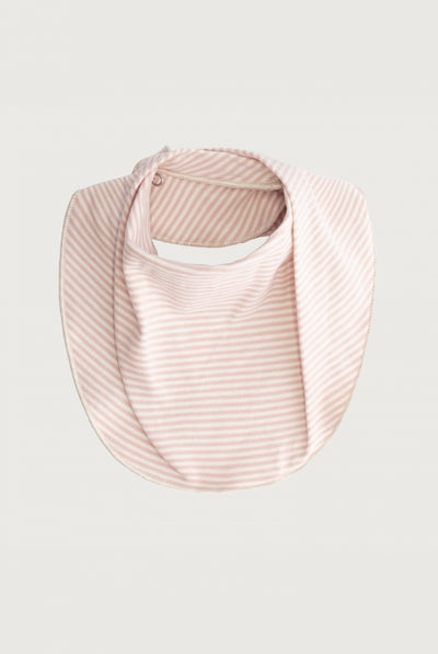 Baby Bib | Faded Pink - Cream