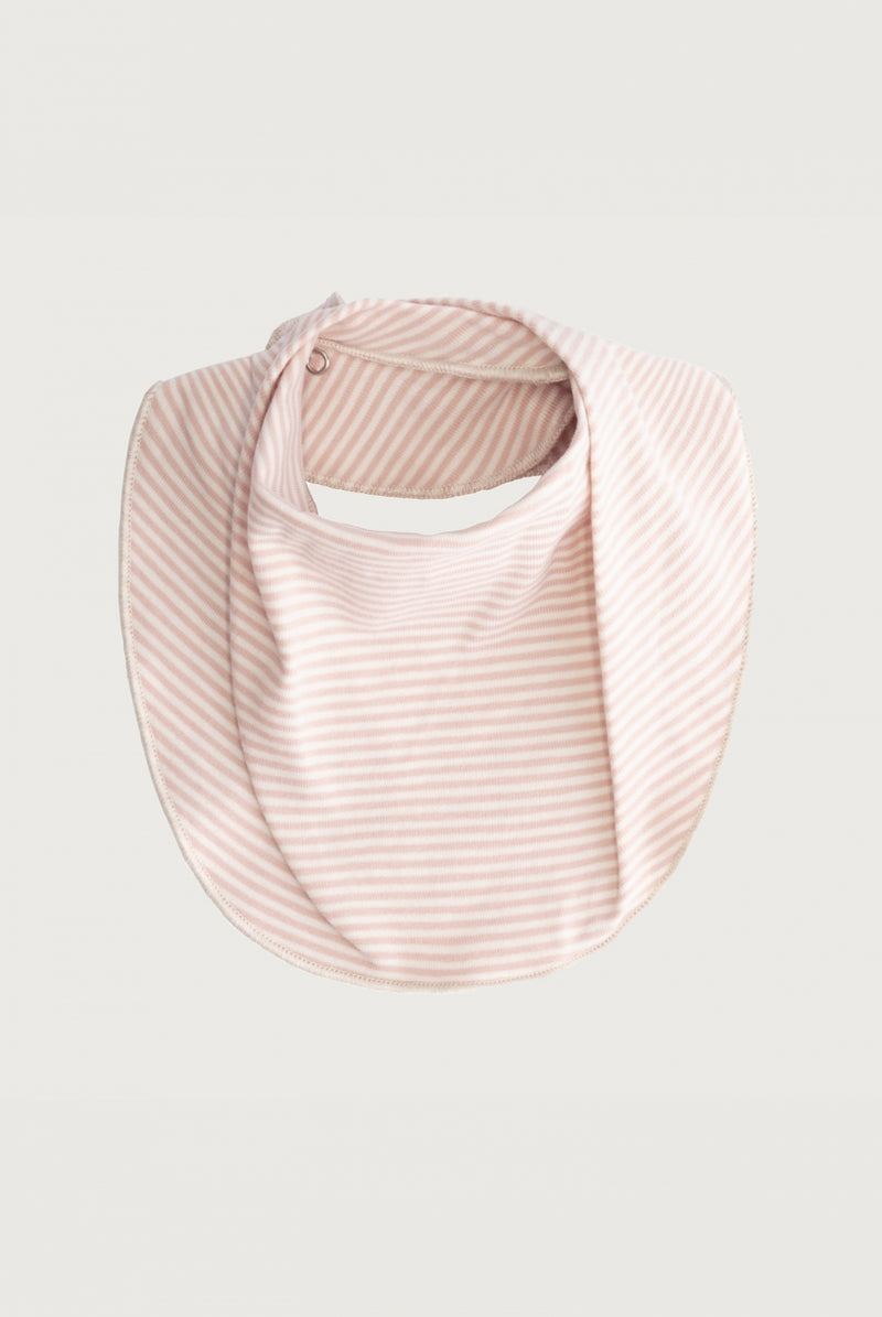 Baby Bib | Faded Pink - Cream