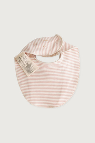 Baby Bib | Faded Pink - Cream