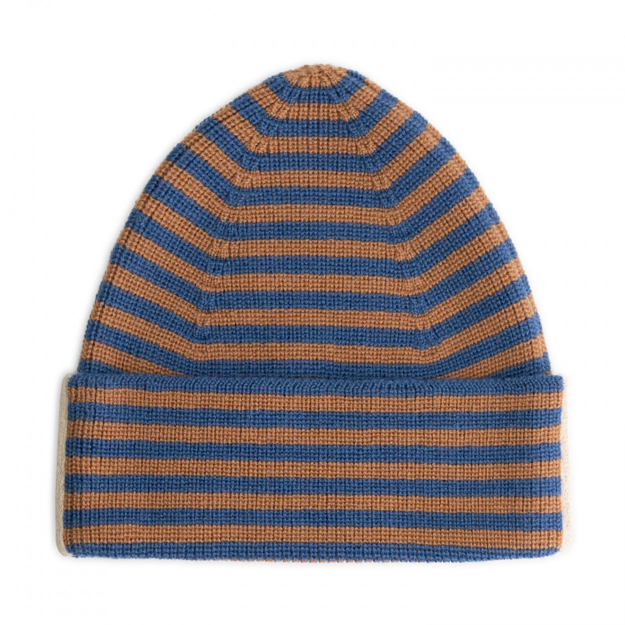 Knitted Beanie | Blue Moon - Biscuit