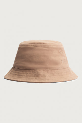 POP Twill Bucket Hat GOTS | Biscuit