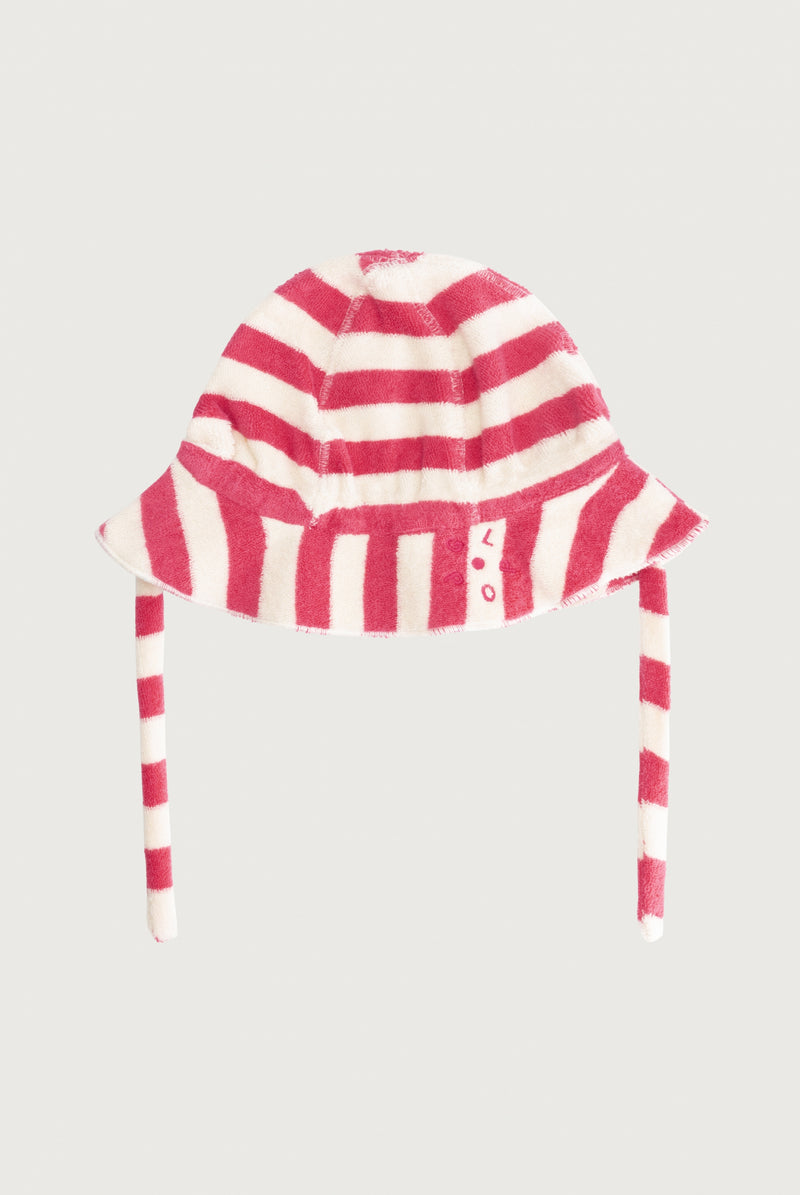 POP Baby Terry Sunhat | Cherry - Cream