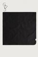 Baby Knitted Jersey Blanket | Nearly Black Melange
