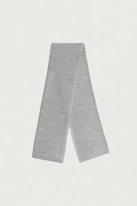 Baby Knitted Scarf | Grey Melange