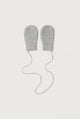 Baby Knitted Mittens | Grey Melange