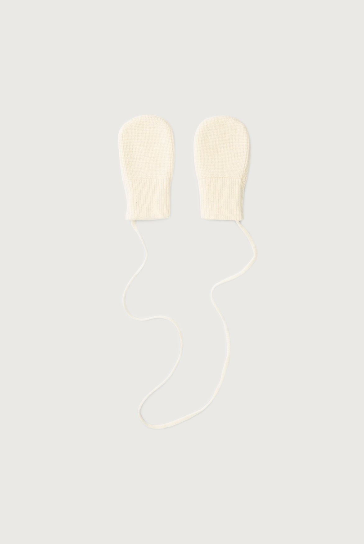 Baby knitted Mittens | Cream