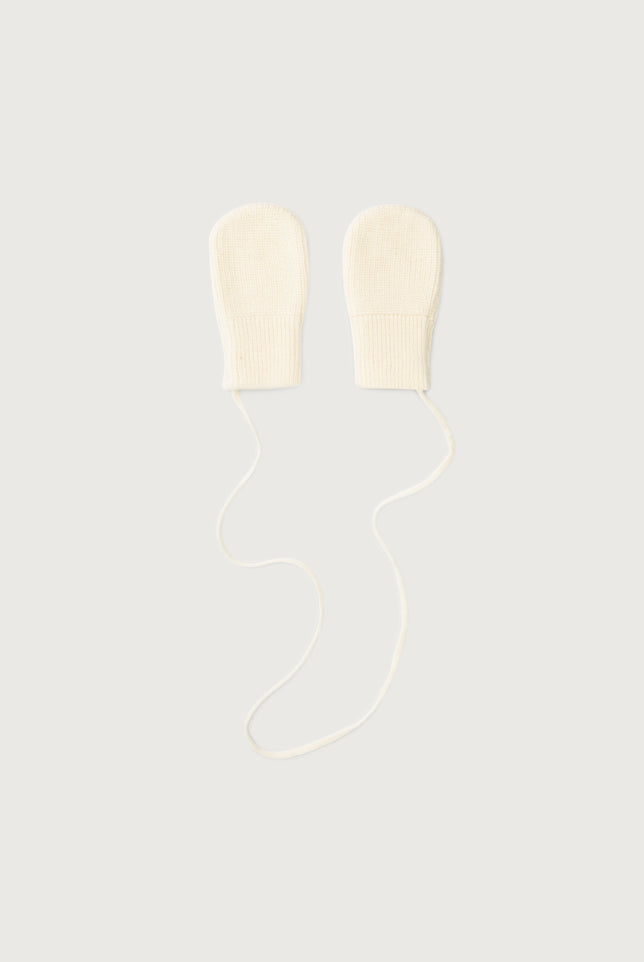 Baby knitted Mittens | Cream