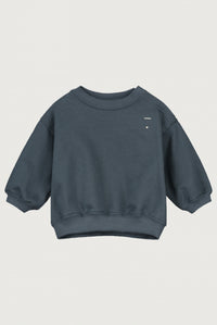 Baby Dropped Shoulder Sweater | Blue Grey