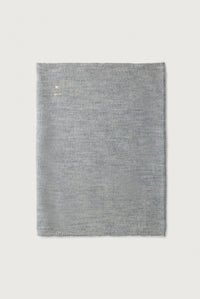 Knitted Endless Scarf | Grey Melange