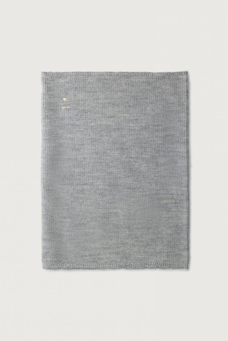 Knitted Endless Scarf | Grey Melange