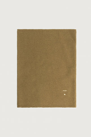 Knitted Endless Scarf | Peanut