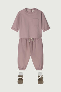 Baby L/S Pocket Tee | Berry