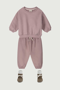 Baby Dropped-Shoulder-Pulli | Berry