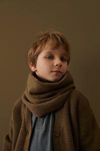 Gestrickter Endlosschal | Woody