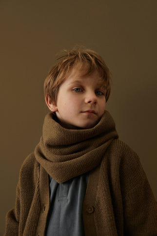 Gestrickter Endlosschal | Woody