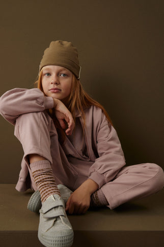 Lange Gerippte Socken | Berry