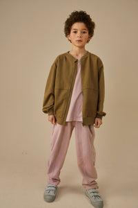 Bomber Sweatshirt w/ Zip | Woody