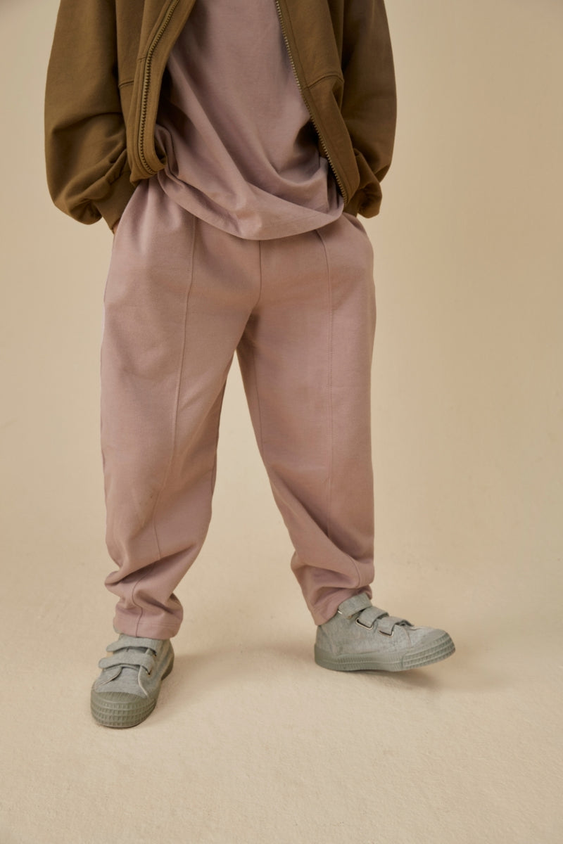 Barrel Leg Joggers | Berry