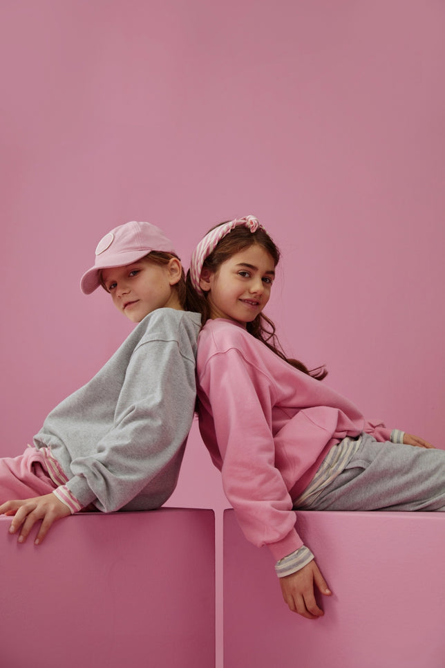Dropped Shoulder Sweater | Bubblegum
