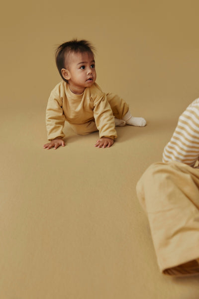 Baby Dropped Shoulder Sweater | Cookie