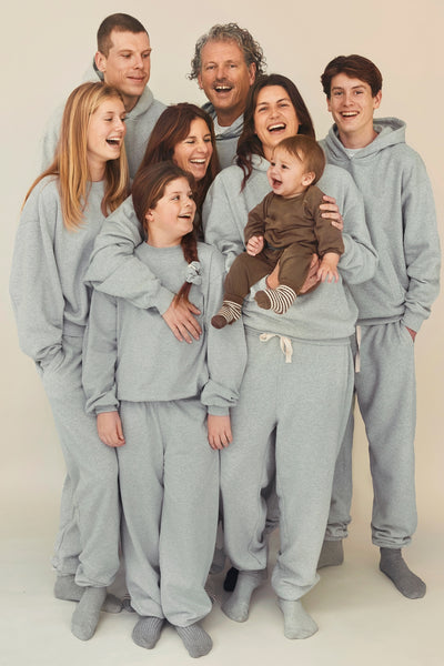 Adult Track Pants | Gray Melange