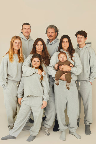 Adult Track Pants | Gray Melange