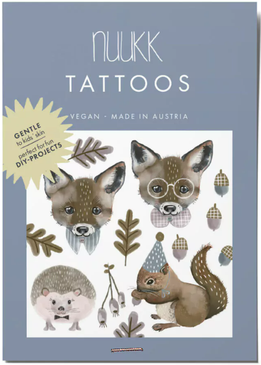 NUUKK | Organic Tattoos | Autumn Animals