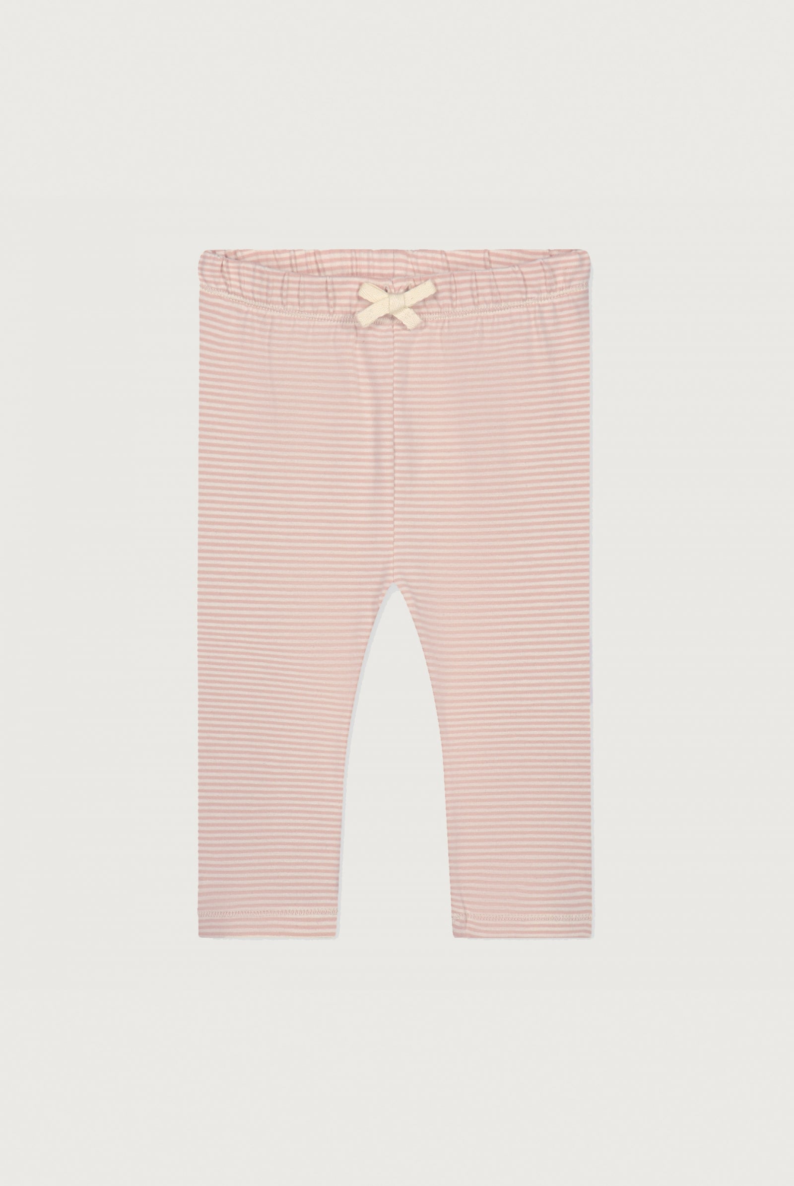 Baby Leggings | Faded Pink - Cream