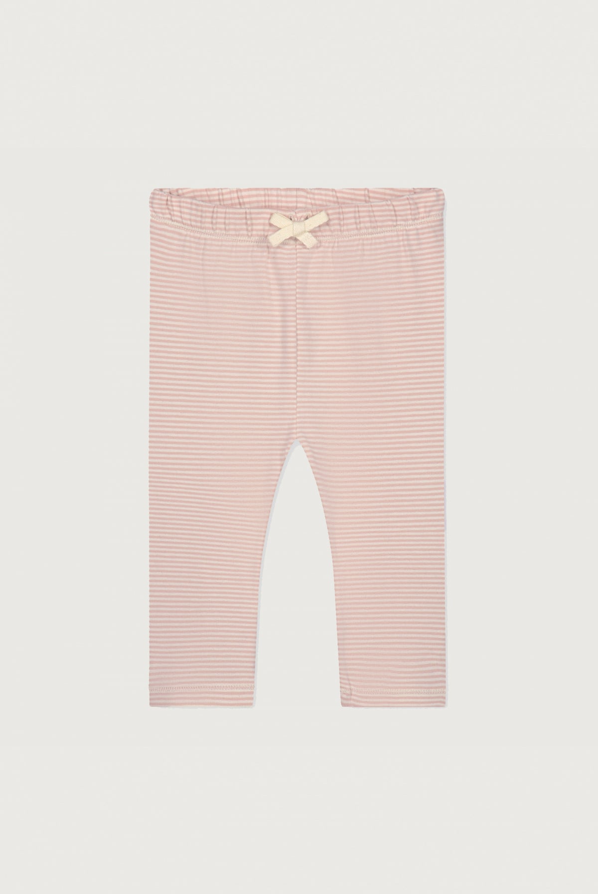 Baby Leggings | Faded Pink - Cream