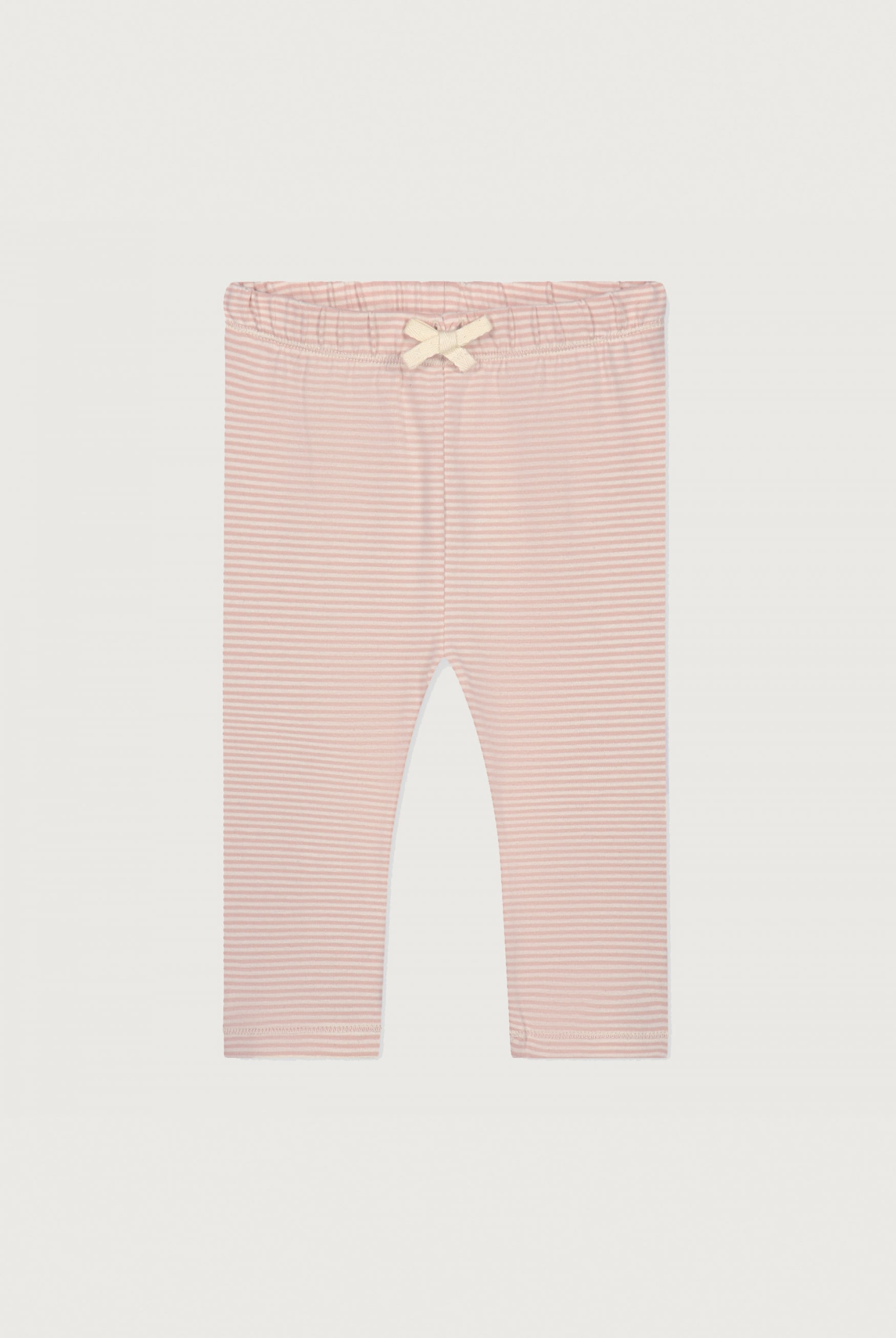 Baby Leggings | Faded Pink - Cream
