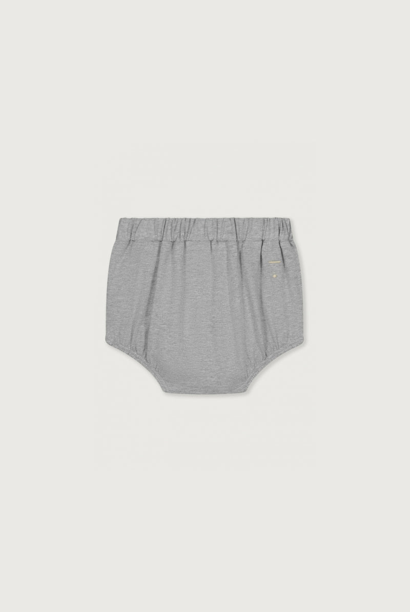 Baby kurzes Pluderhöschen | Gray Melange