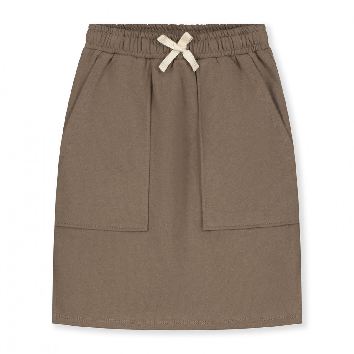 Midi Pocket Skirt | Brownie