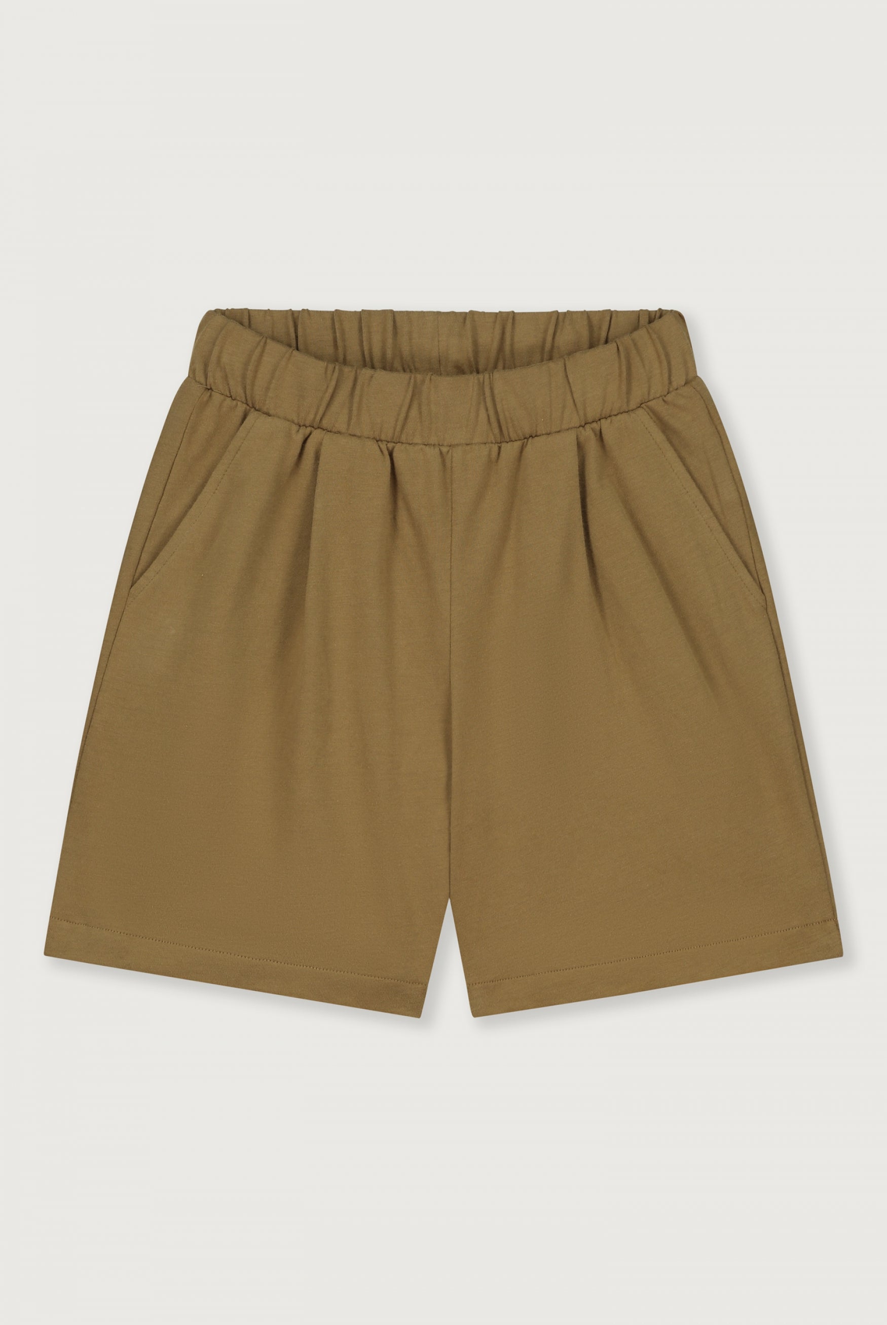 Jersey Bermuda Shorts | Peanut